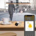 AMOROM Smart Key Finder Bluetooth Tracker - 4 Pack