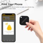 AMOROM Smart Key Finder Bluetooth Tracker - 4 Pack