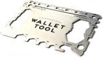 Stainless Steel Multi-Tool Credit Card Wallet