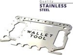 Stainless Steel Multi-Tool Credit Card Wallet