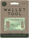 Stainless Steel Multi-Tool Credit Card Wallet
