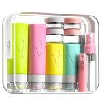 17 Pack Silicone Travel Bottles Set - Leakproof Essentials
