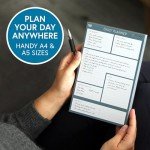 A5 Daily Planner Desk Pad with Tear-Off Sheets