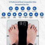 Vitafit Smart Bathroom Scales with Body Composition App