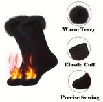 Men's Extra Thick Thermal Heated Socks - Size 6-11