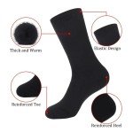 Men's Extra Thick Thermal Heated Socks - Size 6-11