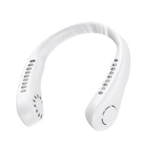 MOREASE Portable Wearable Neck Fan, Bladeless Design