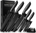 Ultra-Sharp Stainless Steel Chef Knife Set (5 pcs)