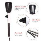 Goalfly 12-Inch Stainless Steel Kitchen Tongs