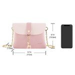 AISPARKY Girls' PU Leather Crossbody Bag