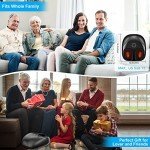 COMFIER Heated Shiatsu Foot Massager for Pain Relief