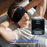 Bluetooth Sleep Mask with Headphones for Relaxation
