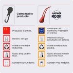 Travel Luggage Hook for Jackets and Bags 8kg
