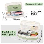 Mamowla Big Capacity Pencil and Pen Case - Light Green
