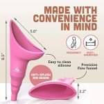 Pitch and Trek Female Urinal - Travel Urination Device