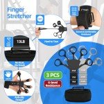 5-Piece Grip Strength Trainer Kit for Muscle Recovery