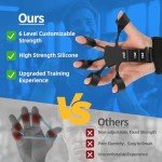 5-Piece Grip Strength Trainer Kit for Muscle Recovery
