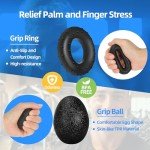 5-Piece Grip Strength Trainer Kit for Muscle Recovery