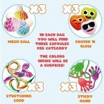 Lavatelli 12 Fun Fidget Toys Surprise Capsule