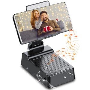 Multifunctional Phone Stand with Bluetooth Speaker