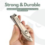 Owluxe Heavy Duty Nail Clippers Set with Files