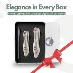 Owluxe Heavy Duty Nail Clippers Set with Files
