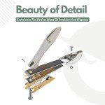 Owluxe Heavy Duty Nail Clippers Set with Files