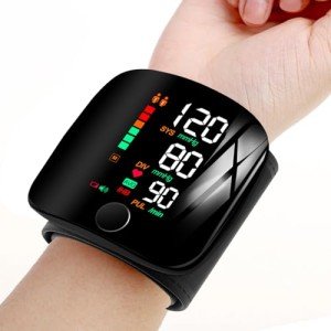 Wrist Blood Pressure and Heart Rate Monitor