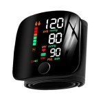 Wrist Blood Pressure and Heart Rate Monitor