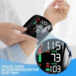 Wrist Blood Pressure and Heart Rate Monitor