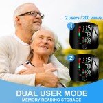 Wrist Blood Pressure and Heart Rate Monitor