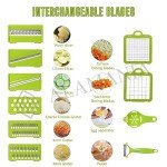 ALAMANIA 14-in-1 Push Button Vegetable Chopper