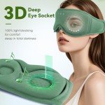 Sleep Mask Headphones: Bluetooth Eye Mask for Travel