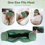 Sleep Mask Headphones: Bluetooth Eye Mask for Travel