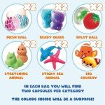 Lavatelli 12 Fidget Toys Surprise Capsule Pack