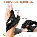 LED Lighted Gloves for Fishing and Camping Gifts