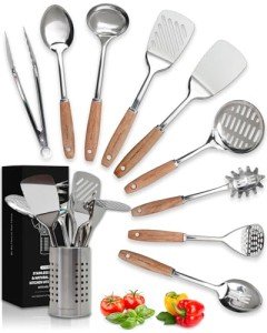 Stainless Steel Nonstick Kitchen Utensils Set (10 pcs)