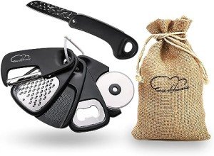 6-Piece Space Saving Stainless Steel Kitchen Gadgets