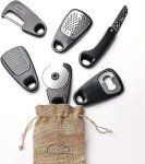 6-Piece Space Saving Stainless Steel Kitchen Gadgets