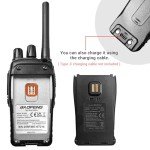 Two-Way Radio Walkie Talkies with USB Charger