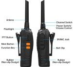 Two-Way Radio Walkie Talkies with USB Charger