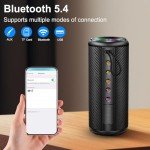 Portable Bluetooth Speaker with 20W HD Sound & Lights