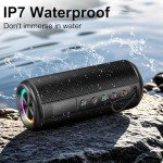 Portable Bluetooth Speaker with 20W HD Sound & Lights