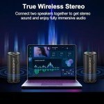 Portable Bluetooth Speaker with 20W HD Sound & Lights