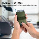 TOYFID Slim RFID Wallet - Minimalist Card Holder