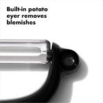 OXO Good Grips Y-Shaped Vegetable Peeler, Black