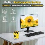 Portable 1000X Digital Microscope for Kids