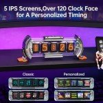 Divoom Times Gate OLED Display with APP Control: Gaming Room Decor