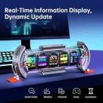 Divoom Times Gate OLED Display with APP Control: Gaming Room Decor