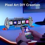 Divoom Times Gate OLED Display with APP Control: Gaming Room Decor